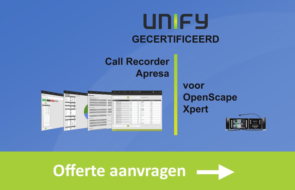 Call Recorder Apresa offerte aanvragen